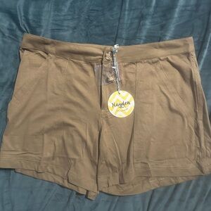 Hayden Women's Brown Cargo Shorts